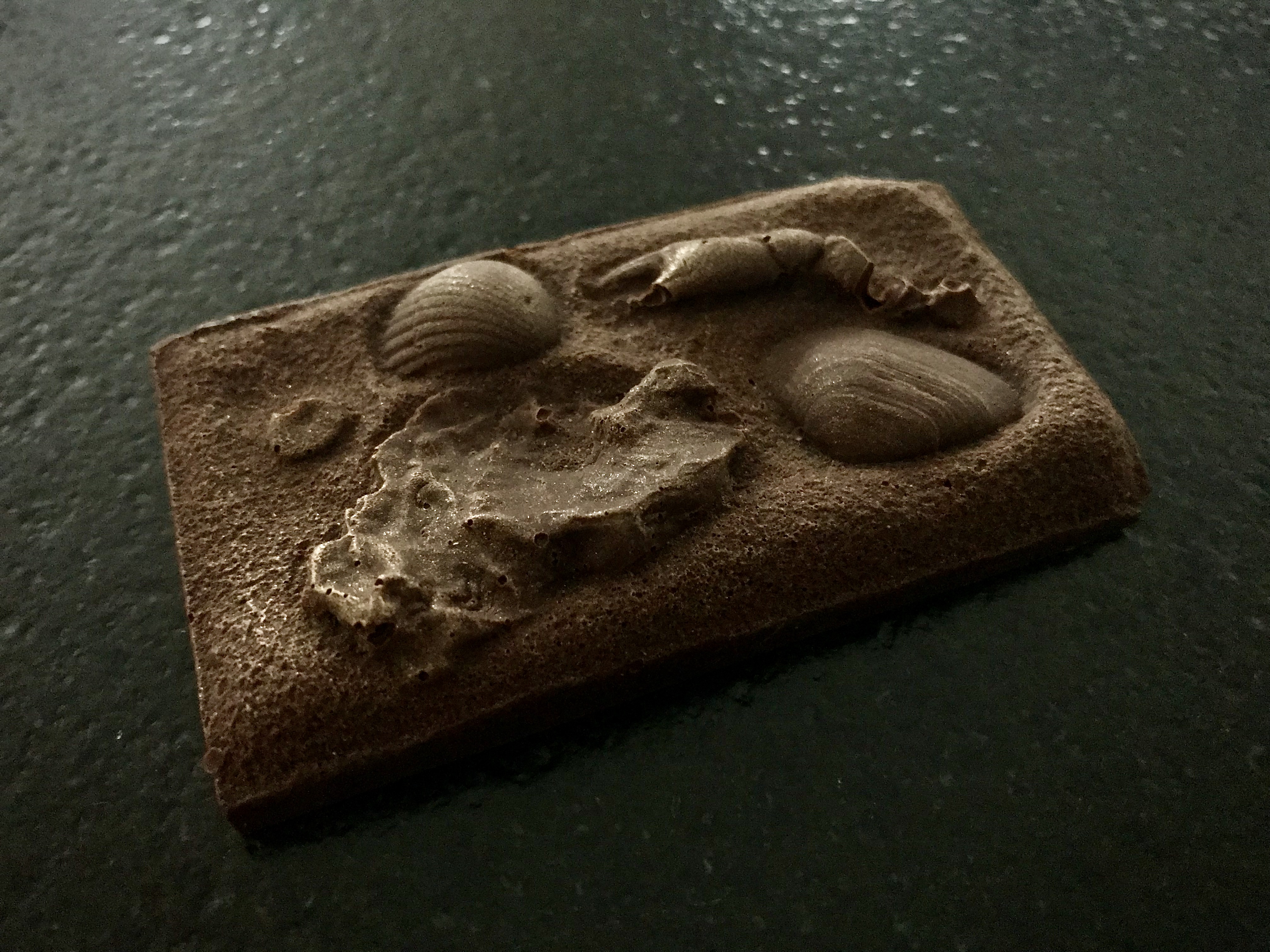 Strandvondsten miniatuurtablet chocolade